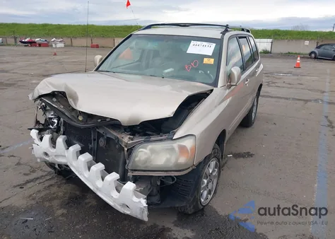 2006 Toyota Highlander V6 z USA, uszkodzony, nr VIN JTEDP21AX60104676